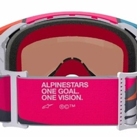 Мотокрос очила ALPINESTARS SUPERTECH STREAM GRAY/MULTI MIRROR-SILVER