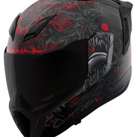 Каска ICON Ultraflite Misanthrope MIPS® BK