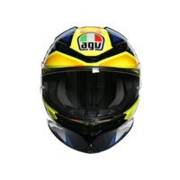 КАСКА AGV K-6 S JOAN BLACK/BLUE/YELLOW