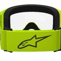 Мотокрос очила ALPINESTARS VISION 3 WORDMARK YLW CLEAR