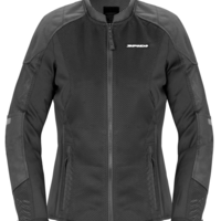 Дамско текстилно яке SPIDI SUPER NET Black