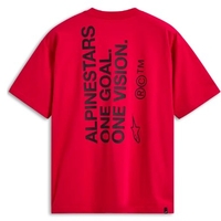 Тениска ALPINESTARS SS CSF OVERSIZED ONE RED