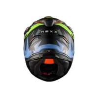 Адвенчър каска NEXX Y.TRAVL PRIMAL NEON BLACK MATT