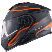 Каска NEXX X.LIFETOUR FLIP UP PRO MILE ORANGE GRAY