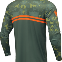 Мотокрос джърси THOR SECTOR DIGI GREEN/ORANGE