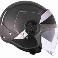 КАСКА ЗА СКУТЕР MT VIALE S SV 68 UNIT D2 MATT BLACK/GRAY