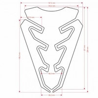 Протектор за резервоар ONEDESIGN CGEXBKP/PR3481