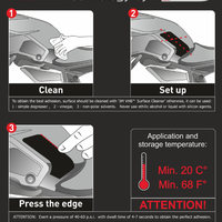 Протектор за резервоар DUCATI MONSTER 797/821/1200 BLACK