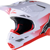 Мотокрос каска ALPINESTARS SM10 UNIT RD/WT