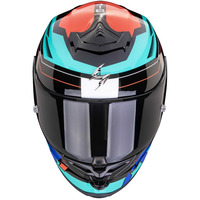 Каска Scorpion EXO-R1 Evo Air Blaze Black-Blue-Red