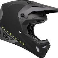 Мотокрос каска FLY RACING Formula CP Slant- Matte Black/Grey/Hi-Vis