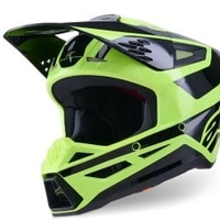 Мотокрос каска ALPINESTARS SM3 HEAT YEL/BLACK