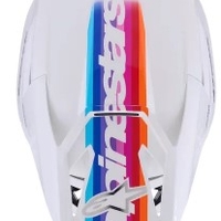 Мотокрос каска ALPINESTARS SM3 FORCE WHITE-GLOSS