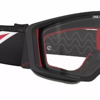Мотокрос очила ALPINESTARS SUPERTECH CORP BLACK/RED CLEAR