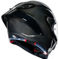 МОТО КАСКА AGV PISTA GP RR E2206 DOT - MONO GLOSSY CARBON