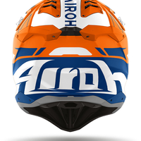 Каска AIROH AVIATOR 3 SPIN ORANGE FLUO MATT