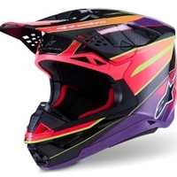 Мотокрос каска ALPINESTARS SM10 ERA PINK/VIO/YL