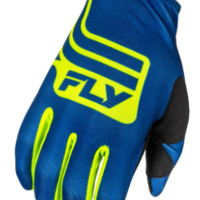 Мотокрос ръкавици FLY RACING Lite L.E. Lancer - Navy/Hi-Vis
