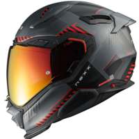 Каска NEXX X.WST3 FLUENCE GREY RED MATT