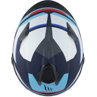 Каска MТ TARGO S KAY C7 MATT WHITE/BLUE