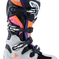 Мотокрос ботуши ALPINESTARS TECH 7 BLK/LT GY/ORG FL/MAG