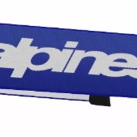 Ластик за мотокрос очила ALPINESTARS SUPERTECH BLUE/WT