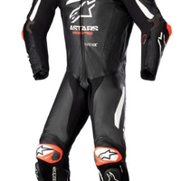 Кожен екип ALPINESTARS GP PLUS V4 1PC - BLACK/WHITE