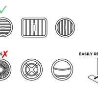 Автомобилна стойка за вентилационен отвор QUAD LOCK MAG CAR VENT