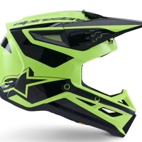 Мотокрос каска ALPINESTARS SM3 HEAT YEL/BLACK