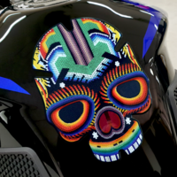 Протектор за резервоар CGSKULL4P/3459