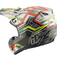 Mотокрос каска TROY LEE DESIGNS SE5 Composite Lowrider - Grey