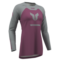 Дамско мотокрос джърси THOR RIDEMODE MENACE PURPLE/GRAY