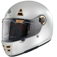 Каска MT JARAMA A0 GLOSS PEARL WHITE