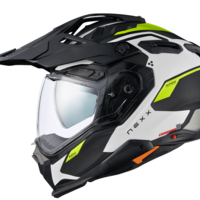 Адвенчър каска NEXX X.WED3 KEYO WHITE NEON MATT