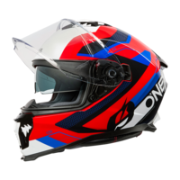 Каска O'NEAL CHALLENGER EXO BLACK/WHITE/RED/BLUE V.25