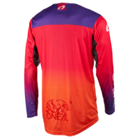 Мотокрос блуза O'NEAL MAYHEM HEXX ORANGE/PURPLE V.26