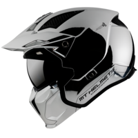 КАСКА MT STREETFIGHTER CHROMED SILVER