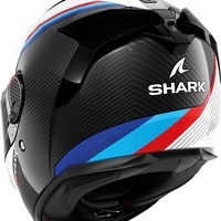 Каска SHARK SPARTAN GT PRO DOKHTA CARBON BLACK/WHITE/RED