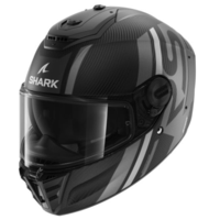 Каска SHARK SPARTAN RS CARBON SHAWN MAT BLACK/GREY