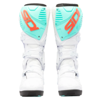 Мотокрос ботуши SIDI CROSSFIRE 3 SRS WHITE/FLUO MINT/CORAL