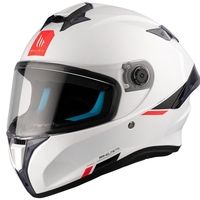 Каска MT TARGO S SOLID A0 GLOSS PEARL WHITE