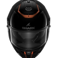 Каска SHARK SPARTAN RS BLACK/COPPER GLOSS