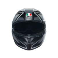КАСКА  AGV K3 COMPOUND MATT BLACK/GREY