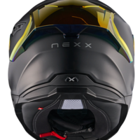 Каска NEXX Y100R SUBSONIC BLACK RED MATT