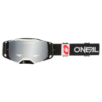 Мотокрос очила O'NEAL B-33 BOLD BLACK/WHITE - SILVER MIRROR