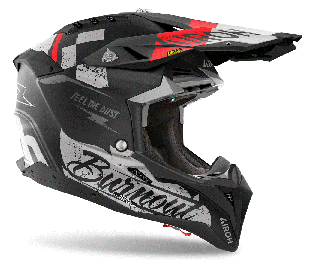 Каска AIROH AVIATOR 3 BURNOUT MATT