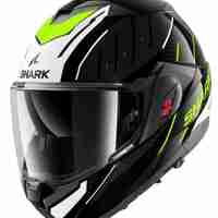 Модуларна каска SHARK OXO RYDGER Black White Yellow