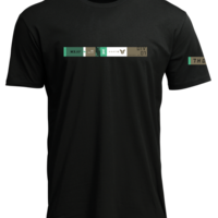 Мото тениска THOR TANGENT BLACK