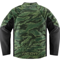 Текстилно мото яке ICON HOOLIGAN CE TIGER`S BLOOD GREEN