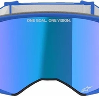 Мотокрос очила ALPINESTARS SUPERTECH STREAM BLUE MIRROR